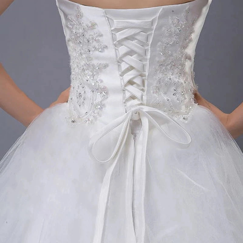 3 Pcs/ Set Bridal Wedding Gown Dress Lace Up Zipper Replacement Bandage Accessories Bridal Banquet Evening Lace-Up Satin Ribbon