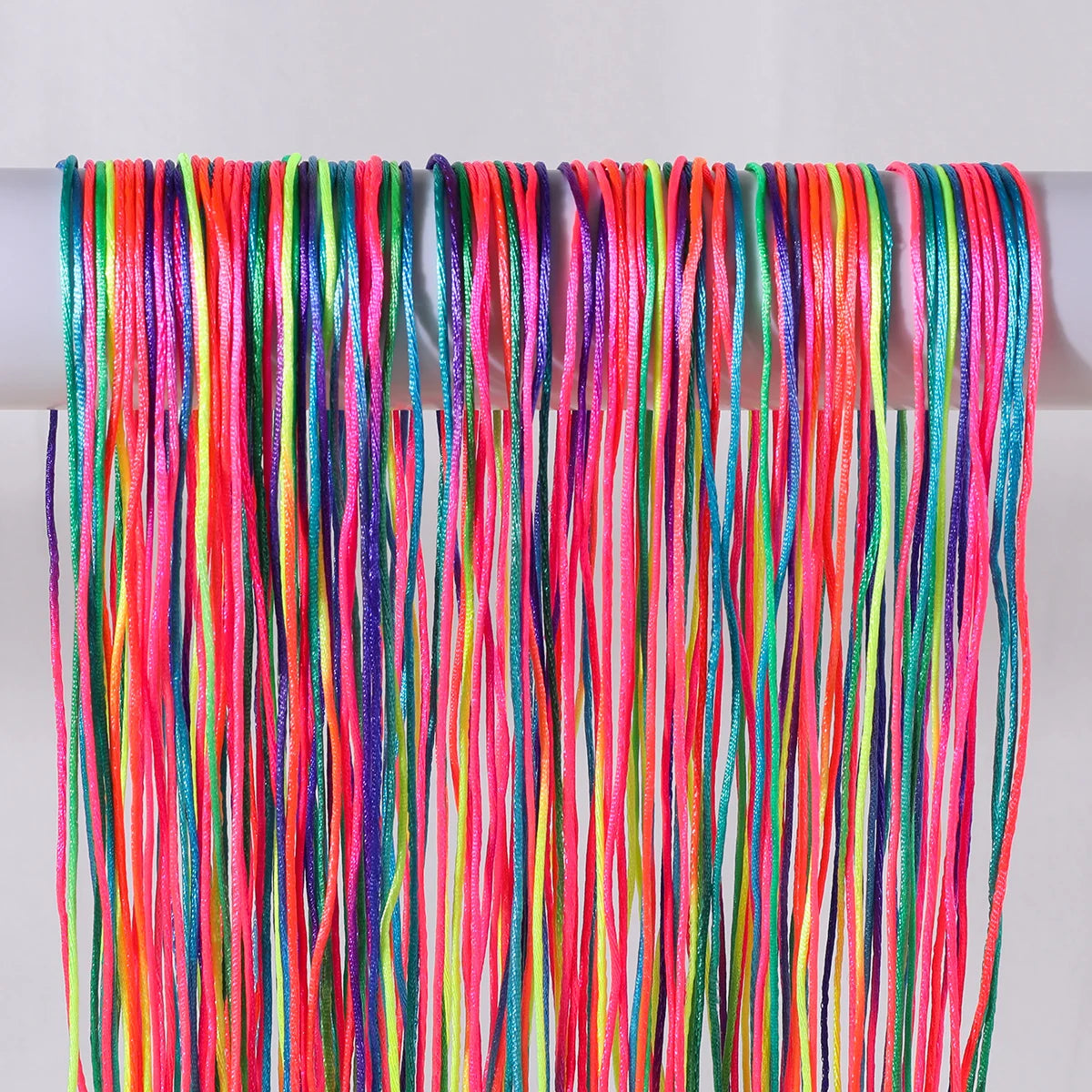30Pcs Colorful Girls Hair Braids Rope Strands for African Braids 90CM Girls DIY Ponytail braids Women Styling Hair Accessories