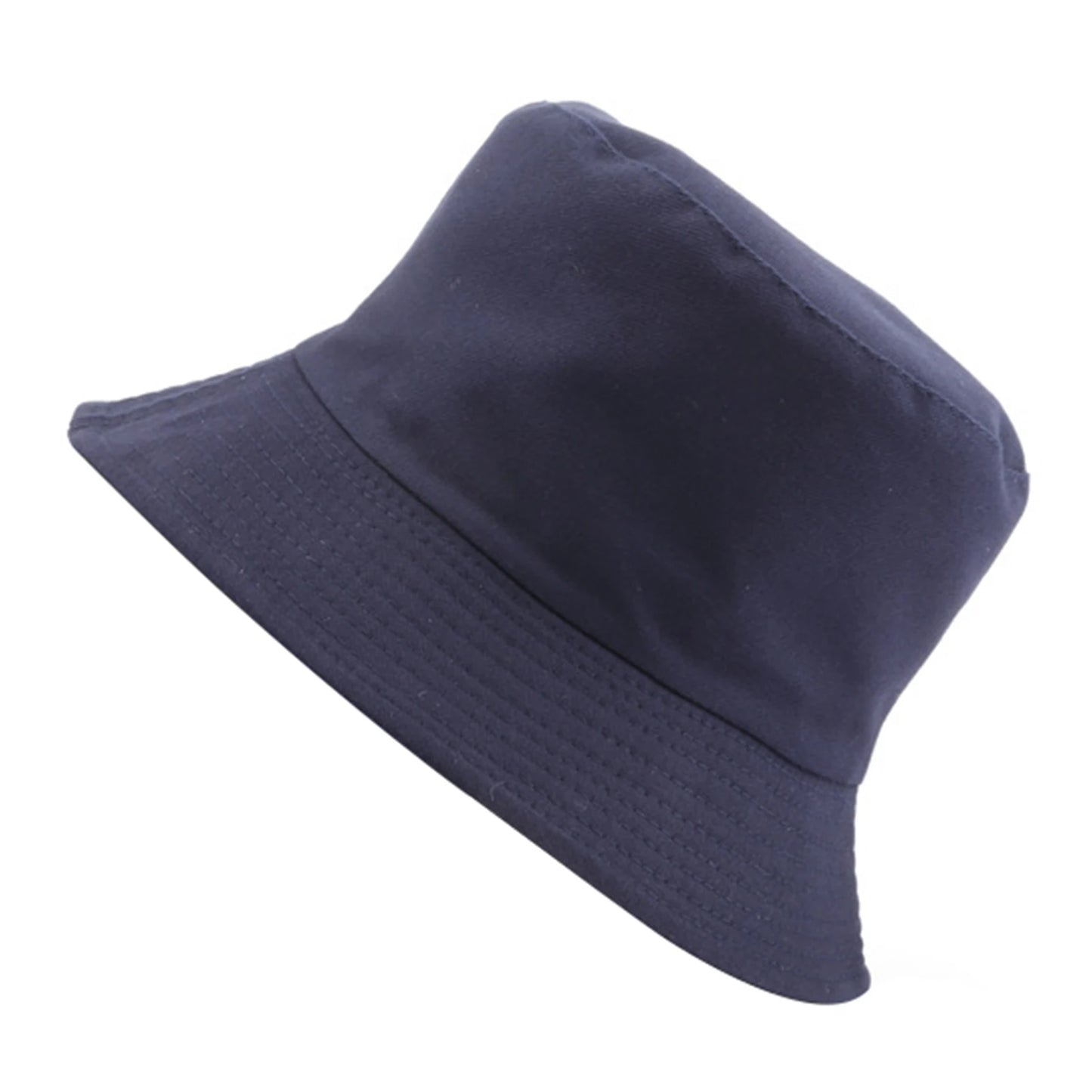 Double-sided Wearing Cap Solid Color Bucket Hat Men Women Sun Hat Reversible Fisherman Hat Summer Panama Cap Sun Fishing Caps