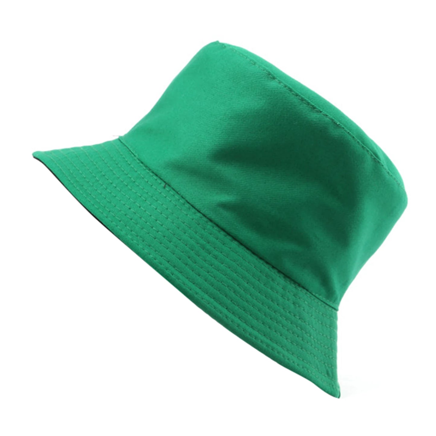 Double-sided Wearing Cap Solid Color Bucket Hat Men Women Sun Hat Reversible Fisherman Hat Summer Panama Cap Sun Fishing Caps