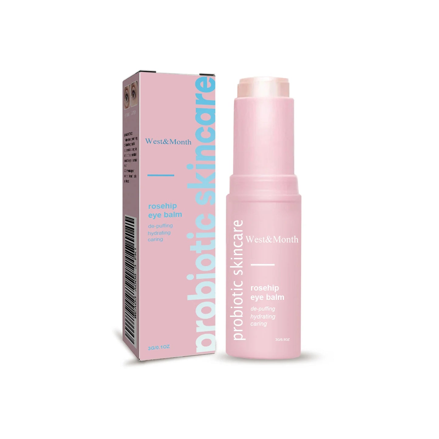 Women Extra Renewing Rosehip Eye Balm For Face Lifting Moisturizing Balm Stick Deep Hydration Moisturizer Eye Care
