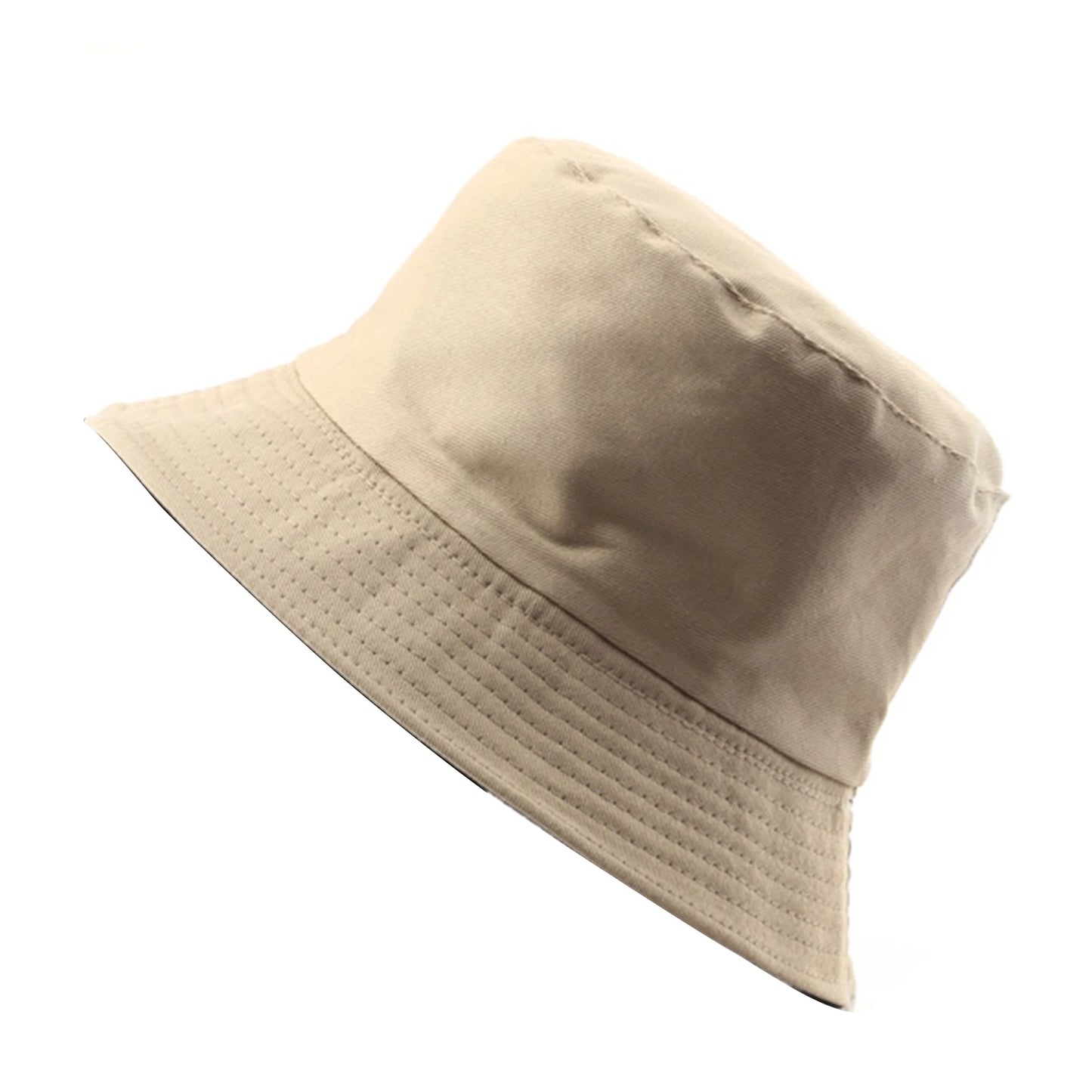 Double-sided Wearing Cap Solid Color Bucket Hat Men Women Sun Hat Reversible Fisherman Hat Summer Panama Cap Sun Fishing Caps